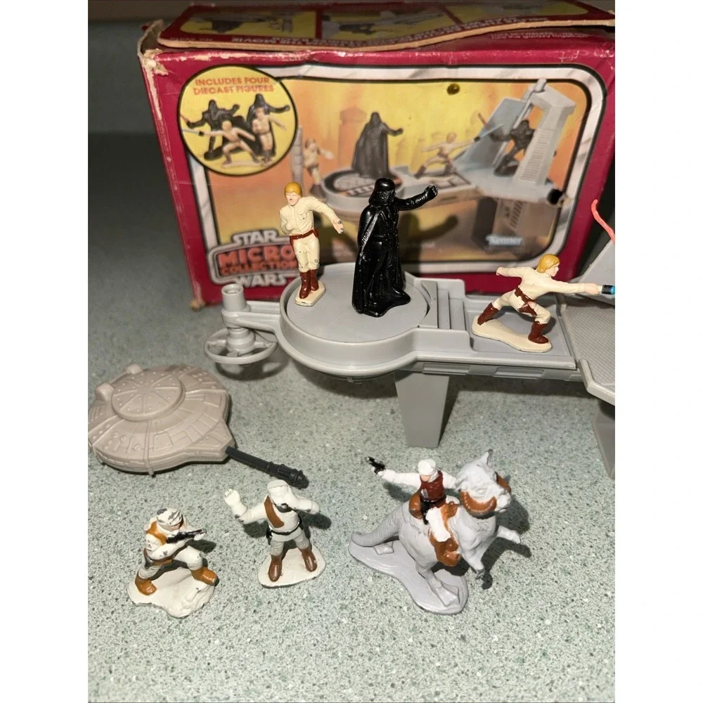 1982 Kenner Star Wars Micro Collection Bespin Gantry Action Extra Figurines
